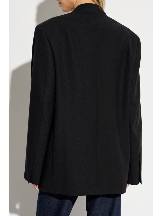 JIL SANDER Wool Blazer, Women's, Black - JIL SANDER - BALAAN 4