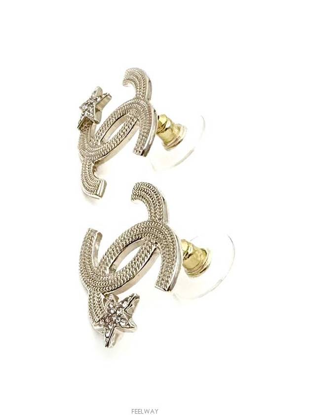 logo earrings - CHANEL - BALAAN 2