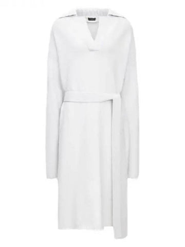 Oversized belted knit dress 270084 - JOSEPH - BALAAN 1