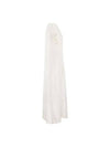 V neck trimming linen long dress ABD274F752 D661 21 - FABIANA FILIPPI - BALAAN 3