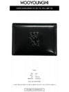 W243SL01642B Mirror Leather Card Case Black Wallet TR - WOOYOUNGMI - BALAAN 2