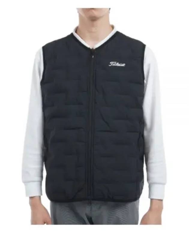 Bonded Stretch Insulation Vest TLPMV345J BK Men s - TITLEIST - BALAAN 1