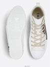 B23 Canvas Asterodior Signature High Top Sneakers White - DIOR - BALAAN 4