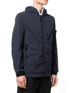 Wappen Patch Skin Touch Nylon Hooded Jacket Navy - STONE ISLAND - BALAAN 3