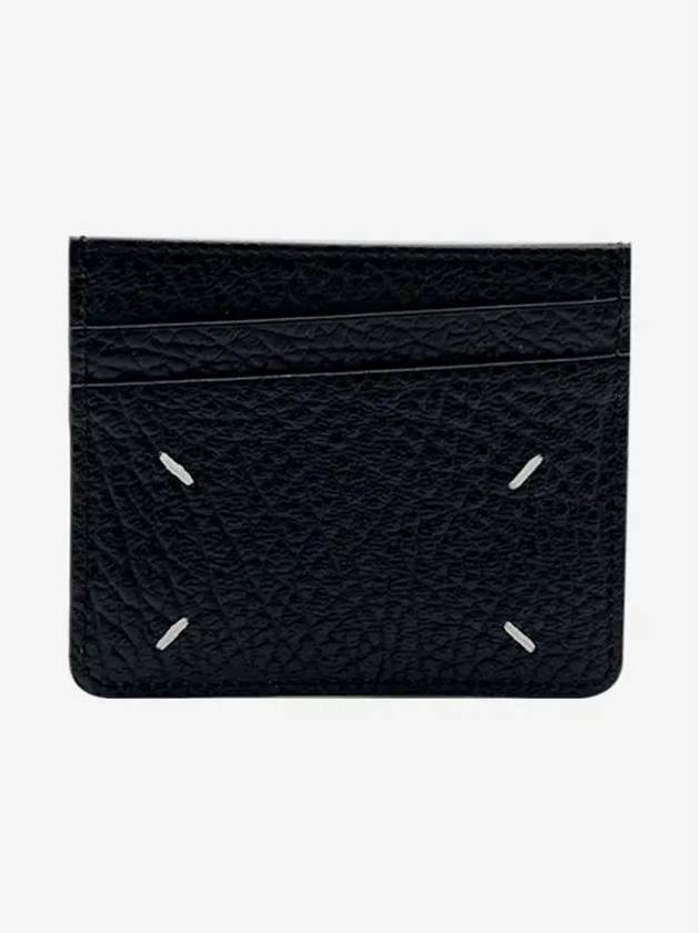 Four Stitch Card Wallet Black - MAISON MARGIELA - BALAAN 4