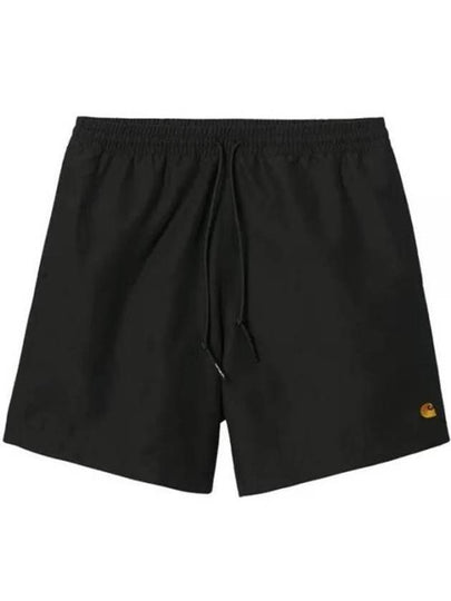 Whip Men's Chase Swim Trunk Shorts Gold Black - CARHARTT WIP - BALAAN 2