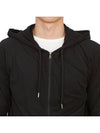 Cotton Jersey Zip Lounge Hoodie Black - PAUL SMITH - BALAAN 7