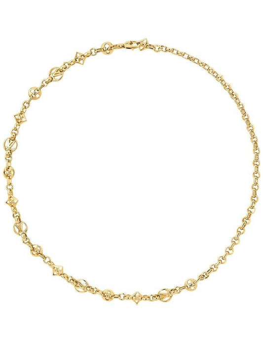 Crazy In Lock Necklace Gold - LOUIS VUITTON - BALAAN 2