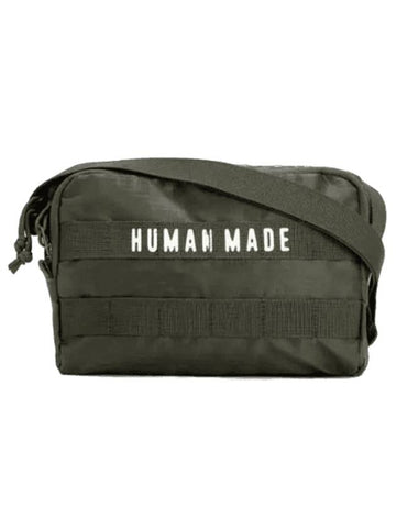 Military Small Pouch Cross Bag Green - HUMAN MADE - BALAAN 1