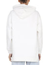 Logo Print Cotton Hooded Top White - MARNI - BALAAN 4