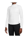 Women's Therma-Fit One Long Sleeve T-Shirt White - NIKE - BALAAN 2