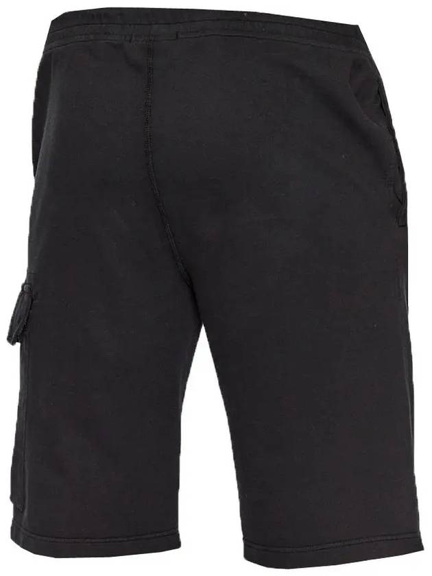 Lens Banding Cargo Shorts Black - CP COMPANY - BALAAN 3