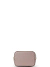 Rockstud Logo Leather Bucket Bag Beige - VALENTINO - BALAAN 5