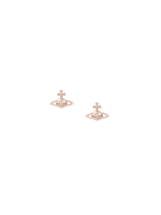 Lorelei Stud Earrings Rose Gold - VIVIENNE WESTWOOD - BALAAN 1