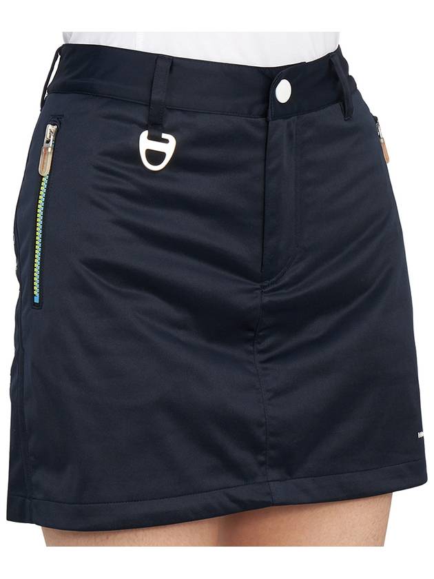 Icon Zip Skirt Black - HORN GARMENT - BALAAN 10