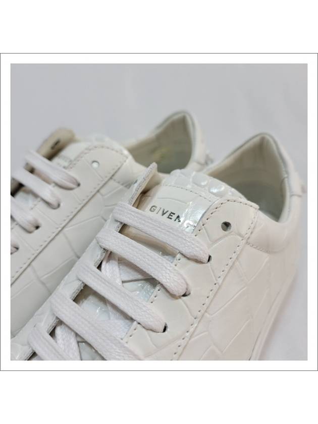 Crocodile Urban Low Top Sneakers White - GIVENCHY - BALAAN 3