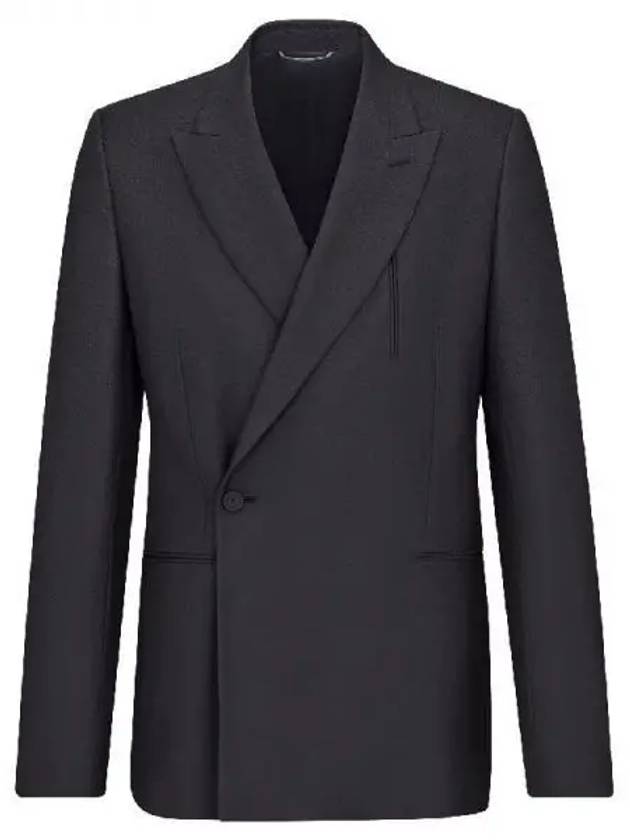 Dior oblique wool wrap jacket 271756 - DIOR - BALAAN 1