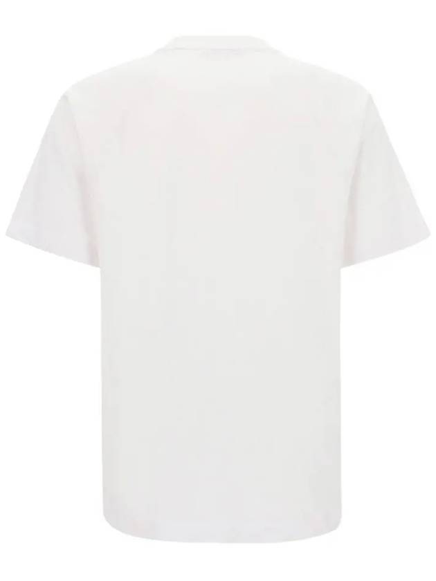 Logo Label Pocket Short Sleeve T-Shirt White - ACNE STUDIOS - BALAAN 4