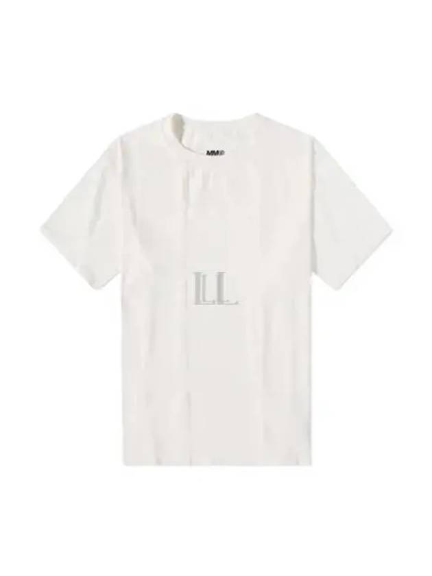 Oversized Cotton Short Sleeved T-shirt Off White - MAISON MARGIELA - BALAAN 2