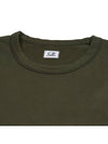 Light Fleece Sweatshirt Green - CP COMPANY - BALAAN 5