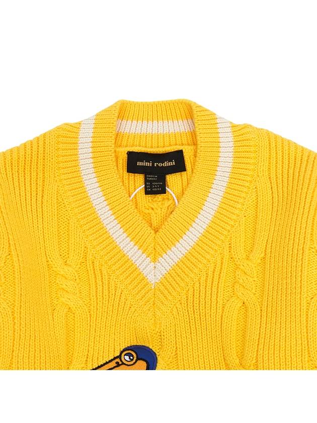 Kids Knit 2362010823 YELLOW - MINI RODINI - BALAAN 3