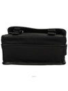 Re-Nylon Saffiano Leather Cross Bag Black - PRADA - BALAAN 7