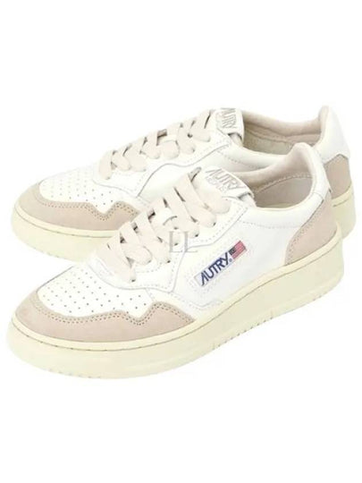 Medalist Goatskin Low Top Sneakers White - AUTRY - BALAAN 2