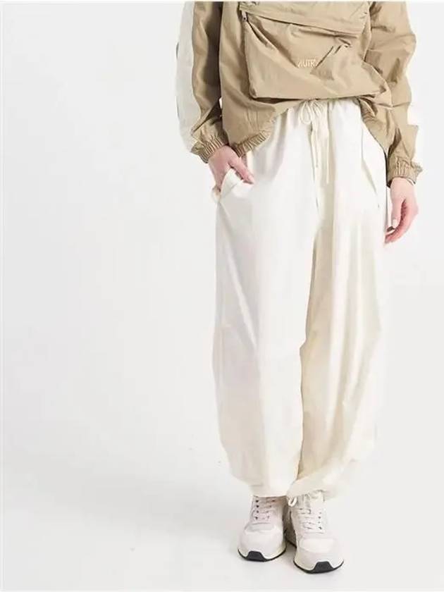 Men's Parachute Pants Ivory - AUTRY - BALAAN 6