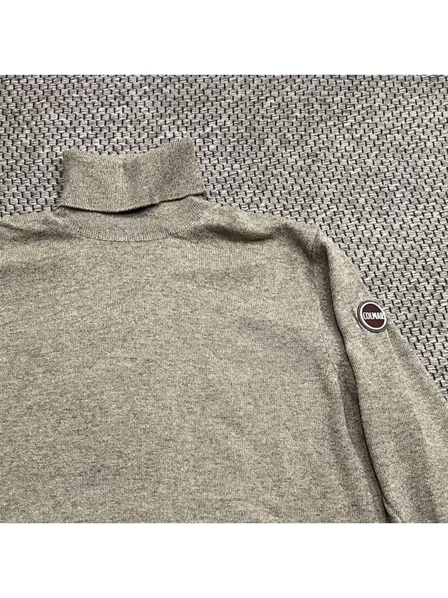 Le Cashmere Blend Turtleneck Sweater Beige - COLMAR - BALAAN 2