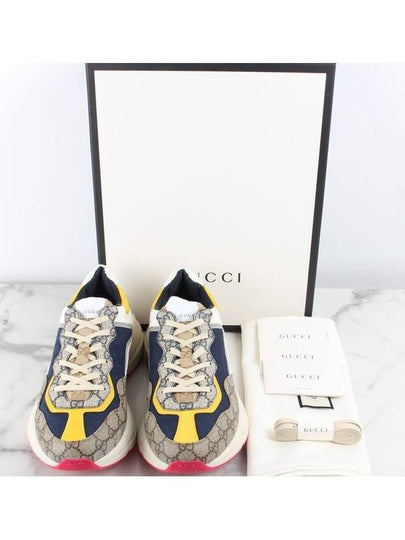 Rhyton chunky sole sneakers 8 270 - GUCCI - BALAAN 2