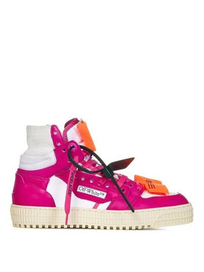 Off-Court 3.0 High Top Sneakers White Fuchsia - OFF WHITE - BALAAN 2