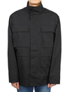 Diag print jacket black - OFF WHITE - BALAAN 2