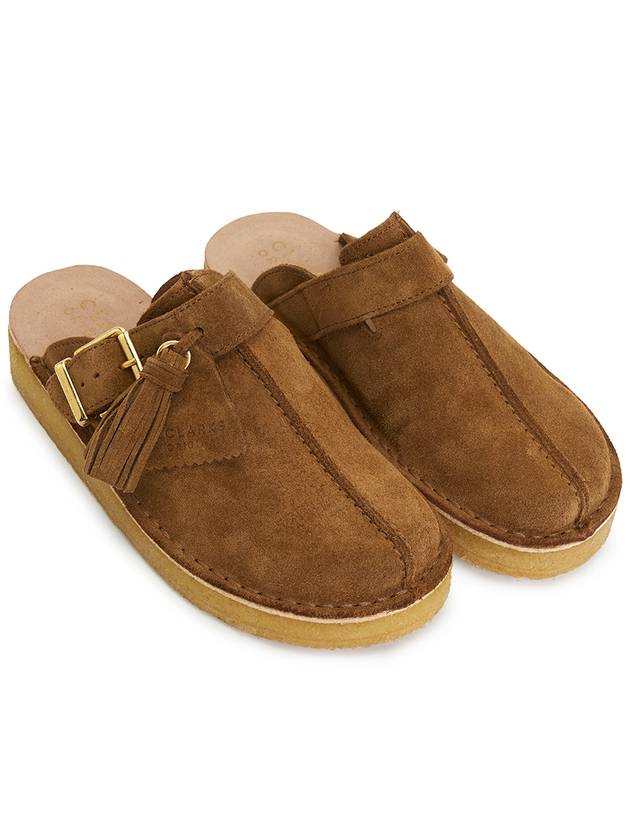 Original Women's Trek TREK Mule Caramel - CLARKS - BALAAN.