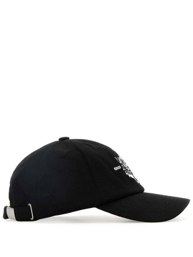 Tiger Embroidery Ball Cap Black - KENZO - BALAAN 3