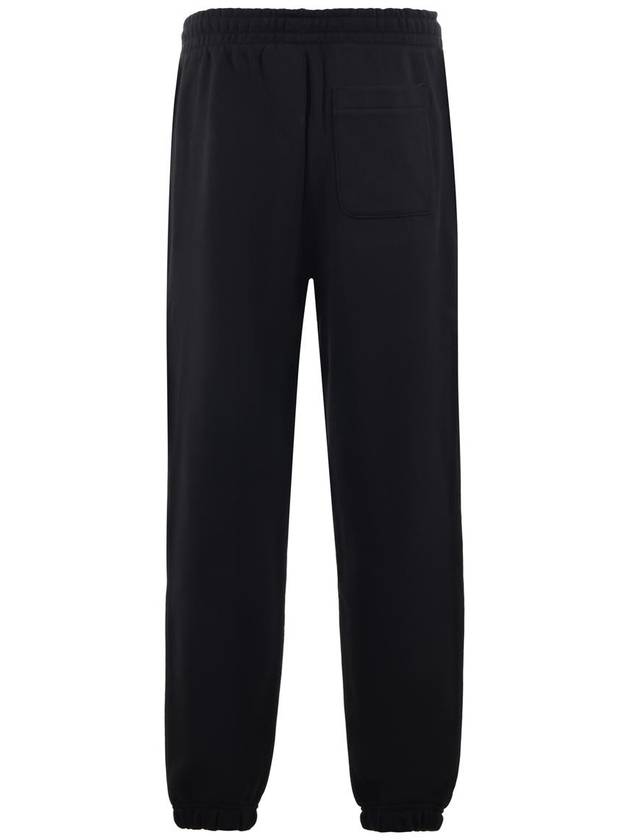 Relaxed Fit Jogger Pants Black - LACOSTE - BALAAN 4