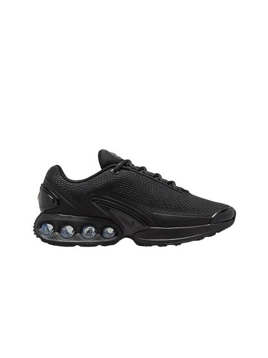 Air Max DN Low Top Sneakers Black Metallic Dark Grey - NIKE - BALAAN 1