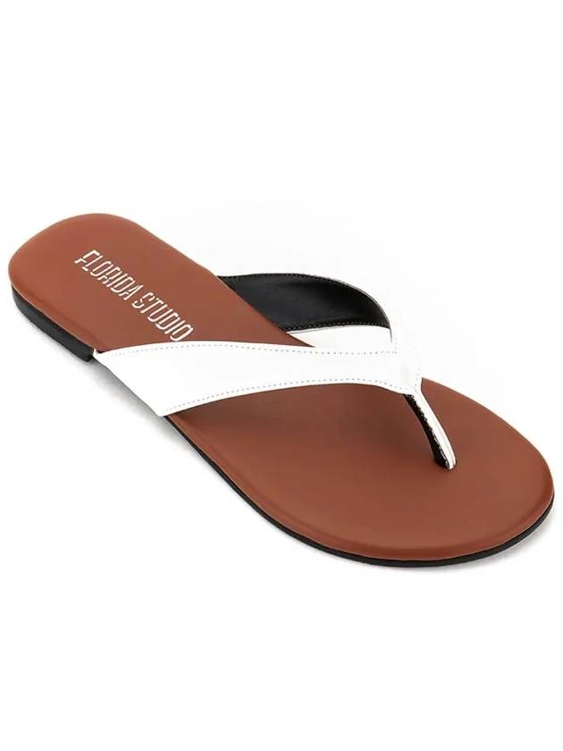 FL1432 Caraway Flip Flop Saddle Brown - FLORIDA STUDIO - BALAAN 4