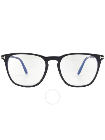 Tom Ford Blue Light Block Square Men's Eyeglasses FT5937-B 001 52 - TOM FORD - BALAAN 1