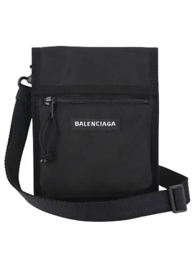 Explorer Small Strap Nylon Cross Bag Black - BALENCIAGA - BALAAN 2