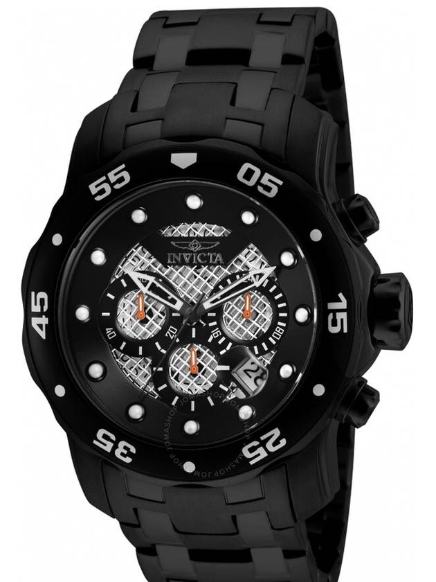 Invicta Pro Diver Chronograph Black Dial Men's Watch 25334 - INVICTA - BALAAN 1