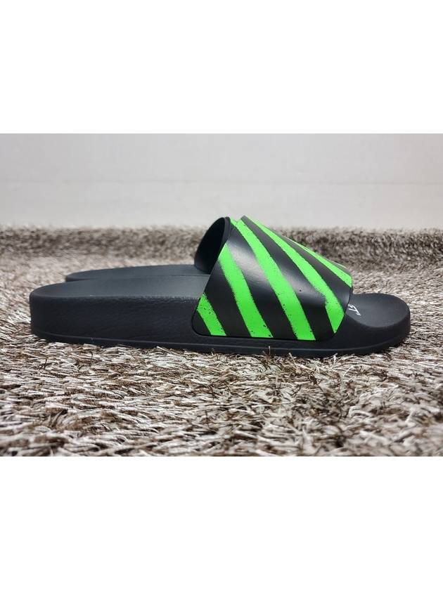 Virgil Apollo Spray Stripe Slippers 40 250 - OFF WHITE - BALAAN 7