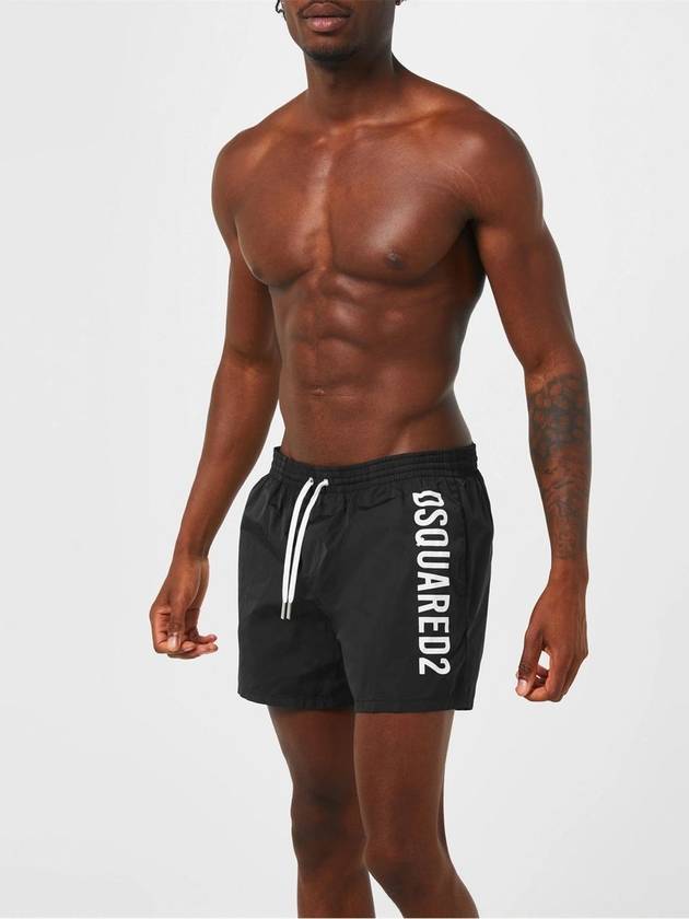 Logo Print Swim Shorts D7B644820ISA01 - DSQUARED2 - BALAAN 3