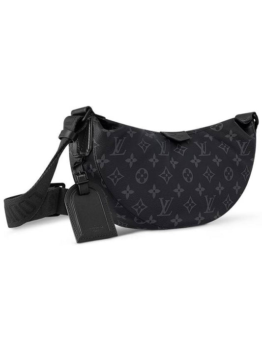 Monogram Eclipse Hammock Bag Crossbag PM M47158 - LOUIS VUITTON - BALAAN 2