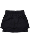 Logo A-Line Skirt Black - VIVIENNE WESTWOOD - BALAAN 3