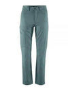 Women's Gefjon 2.0 Flexible Cotton Straight Pants Frost Green - KLATTERMUSEN - BALAAN 2