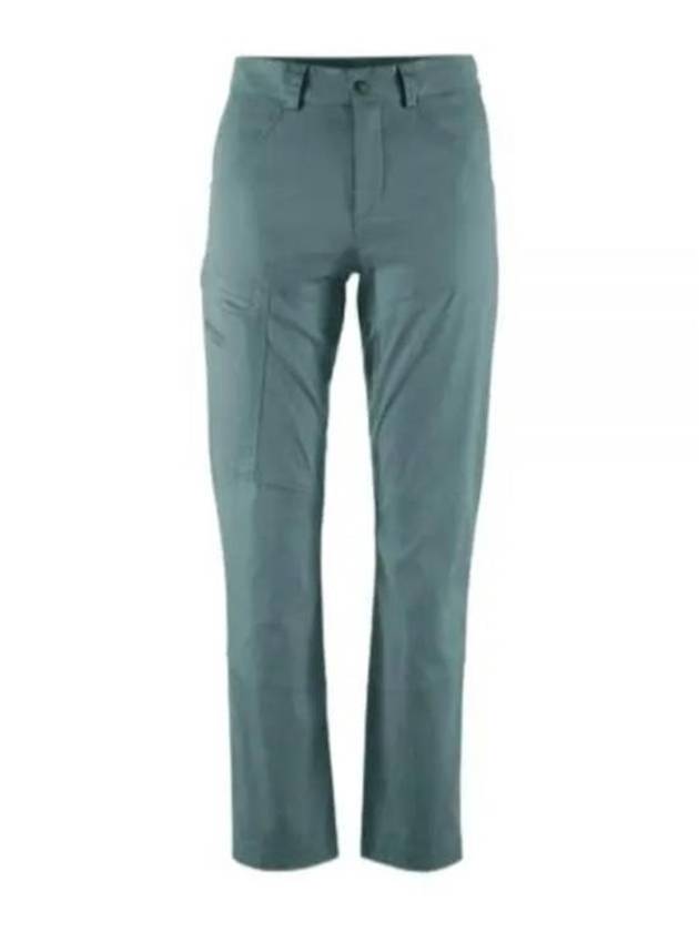 Women's Gefjon 2.0 Flexible Cotton Straight Pants Frost Green - KLATTERMUSEN - BALAAN 2