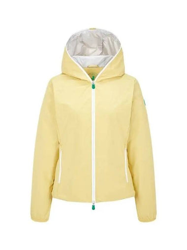 STELLA hooded jacket yellow - SAVE THE DUCK - BALAAN 1