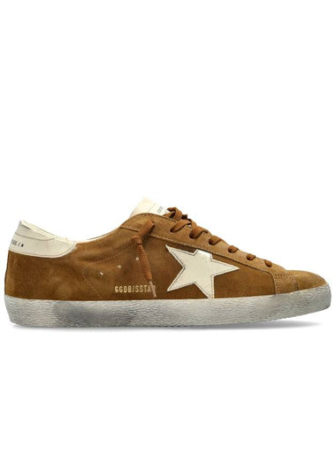 Golden Goose Sneakers Super-Star Classic, Men's, Brown - GOLDEN GOOSE - BALAAN 1