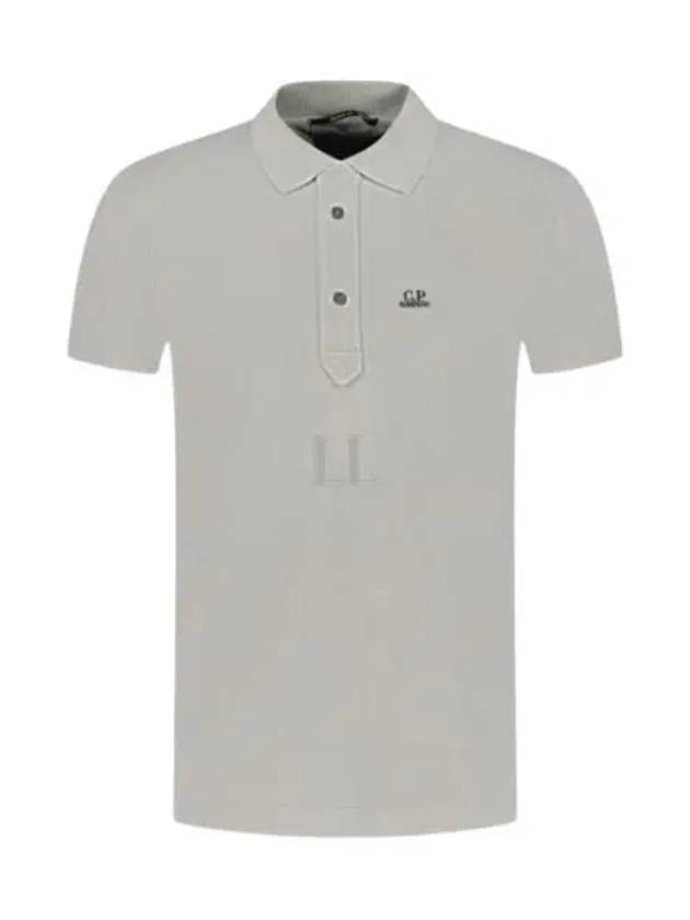 1020 Jersey Polo Shirt Grey - CP COMPANY - BALAAN 2