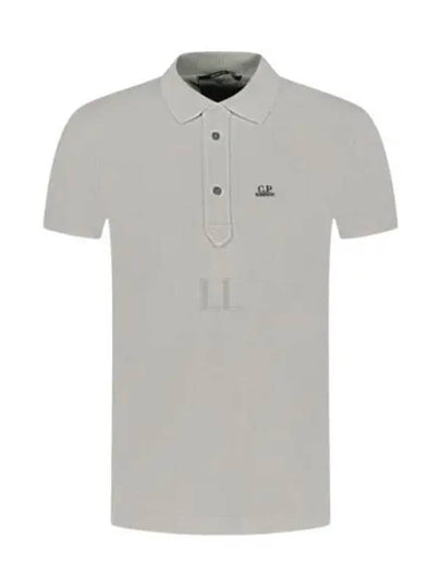 1020 Jersey Polo Shirt Grey - CP COMPANY - BALAAN 2